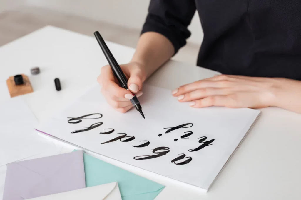 Four Types of Calligraphy